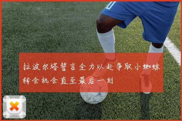拉波尔塔誓言全力以赴争取小蜘蛛转会机会直至最后一刻